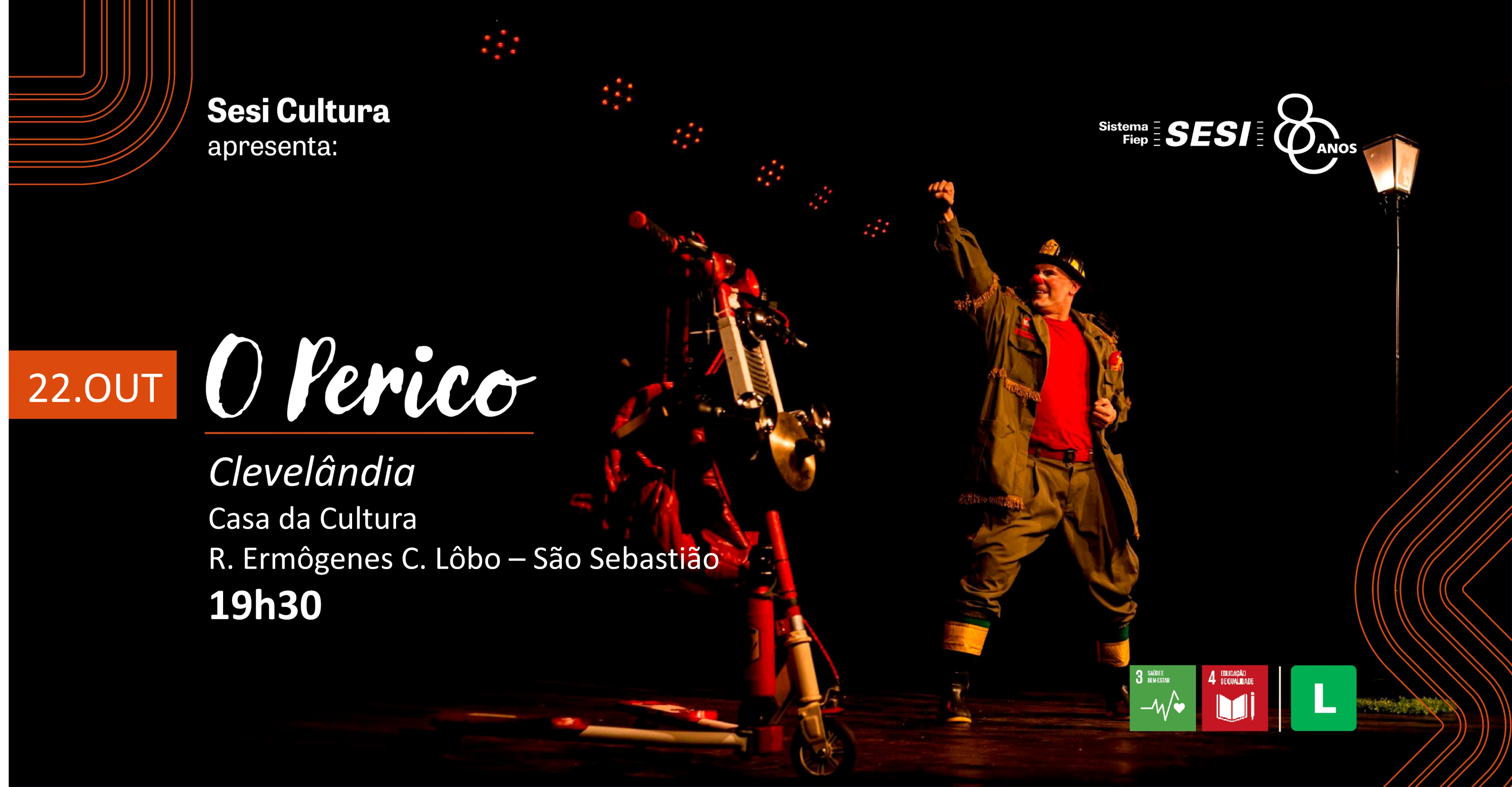 O Perico - 22 de outubro, 19h30, Casa da Cultura, Clevelândia